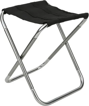 Sempoda Portable Camping Stool, Mini Camping Chair, Outdoor Folding Aluminum Alloy Fishing Stool, Portable Camping Stool, Aluminum Alloy Camping Folding Chair for Fishing Climbing Grilling