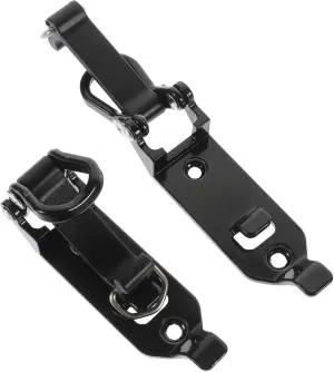 Shovel Mounts for Roof Racks Metal Clamp Shovel Holders for Cars Universal Automotive Tool Bracket Black