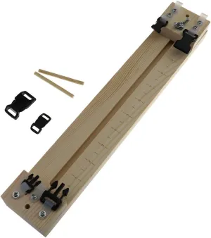 SING F LTD Ezzzy Jig Bracelet Maker Parachute Cord Ezzy Pepperell Paracord Making Tool