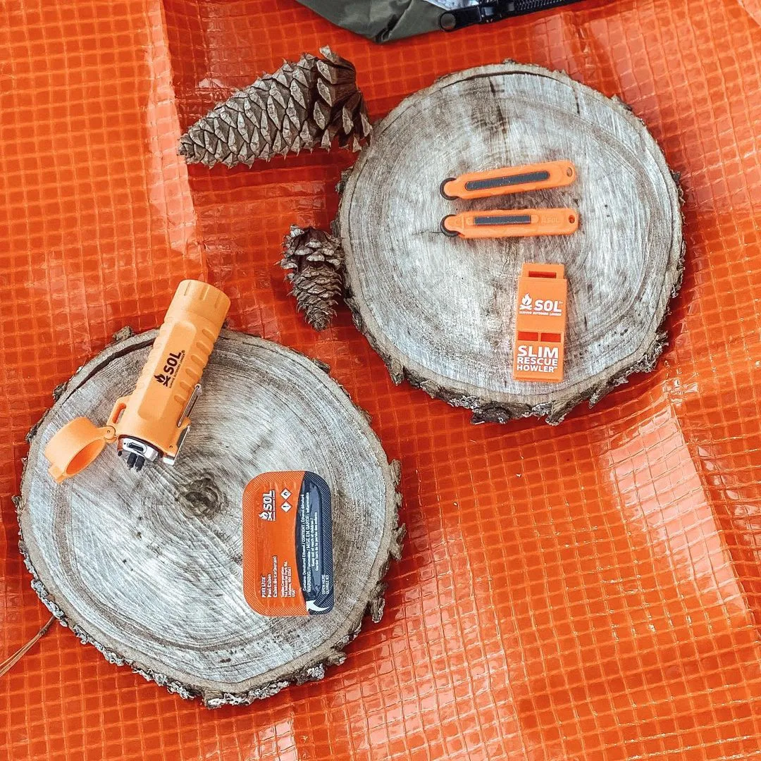 Slim Rescue Howler Whistle (2 Pack)
