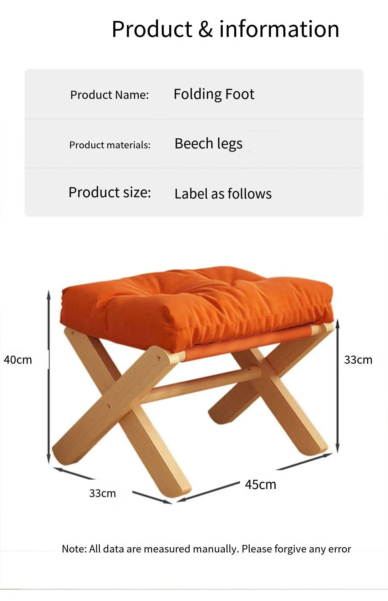 Small Foldable Stool