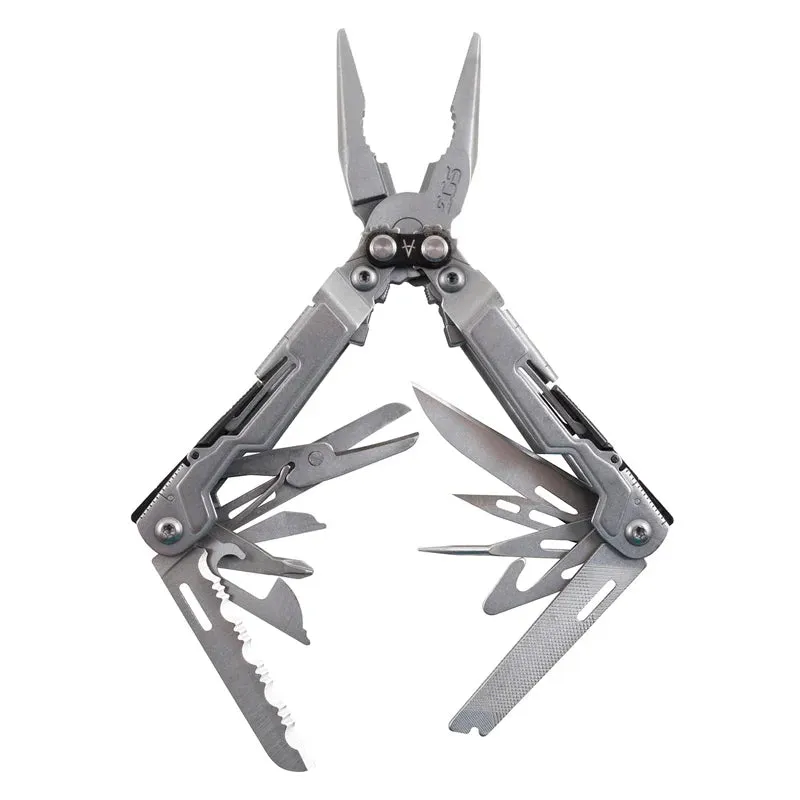 SOG PowerPint 18-in-1 Multi-Tool – Compact Folding Pliers for Camping & Survival