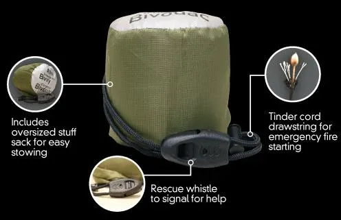SOL Emergency Bivvy OD Green
