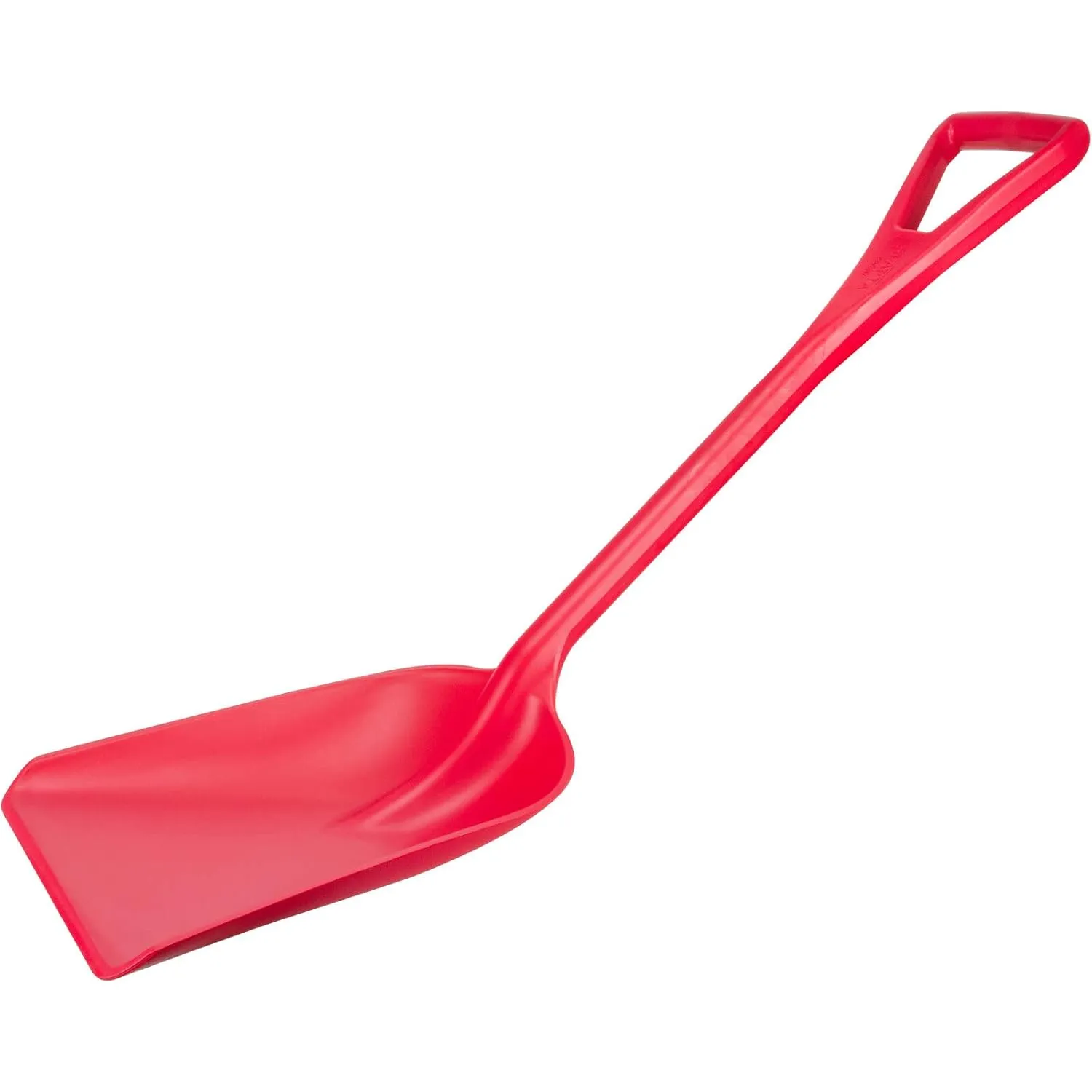 SPARTA 41076EC05 Plastic Sanitary Shovel, Food Safe Plastic Shovel For Commerical Kitchens, 11 Inches, Red