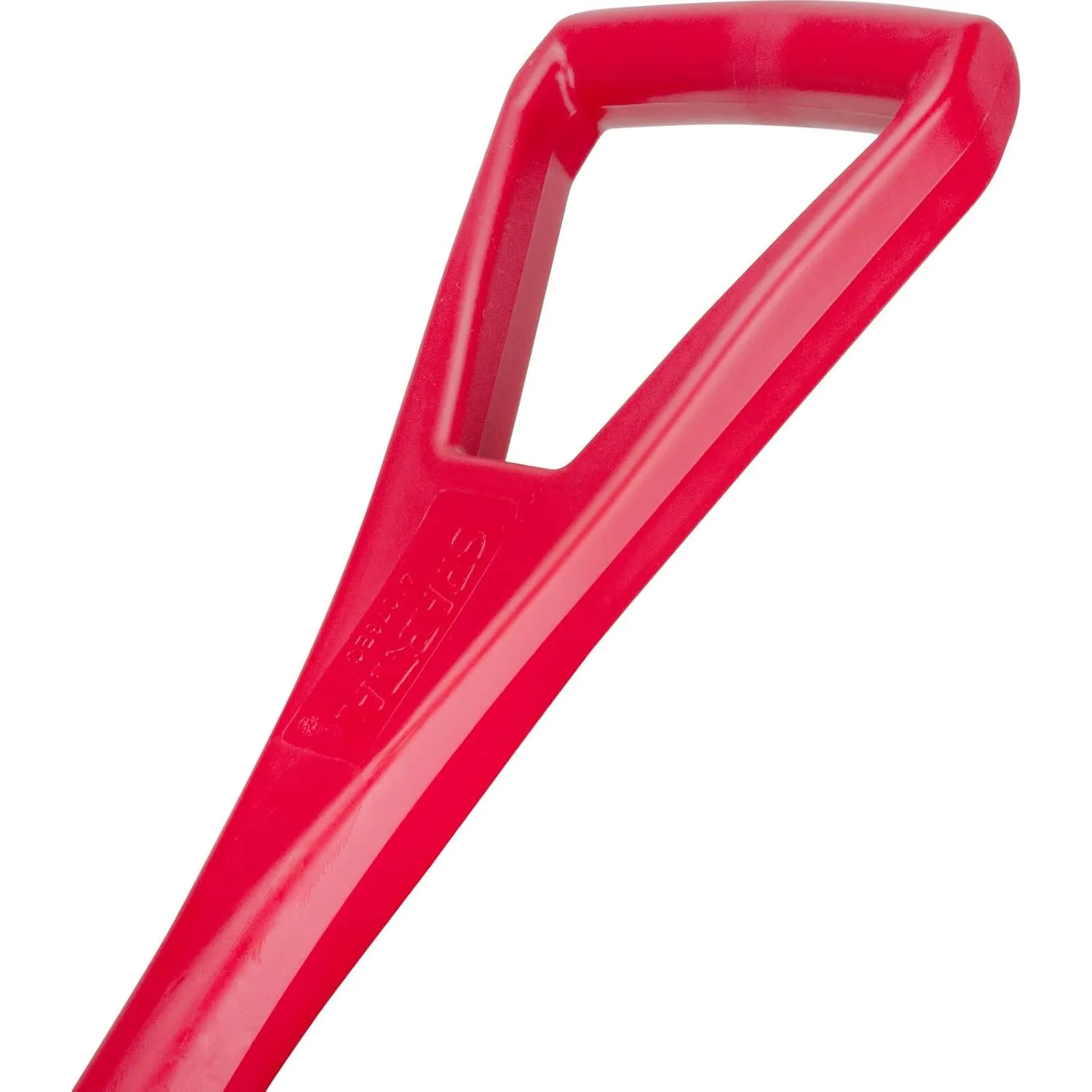 SPARTA 41076EC05 Plastic Sanitary Shovel, Food Safe Plastic Shovel For Commerical Kitchens, 11 Inches, Red