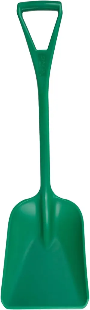 SPARTA 41076EC09 Plastic Sanitary Shovel, Food Safe Plastic Shovel For Commerical Kitchens, 11 Inches, Green, (Pack of 3)