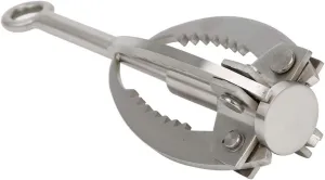 Stainless Steel 4-Claw Grappling Hook - Folding Rock Climbing Tool for Outdoor Adventures and Survival