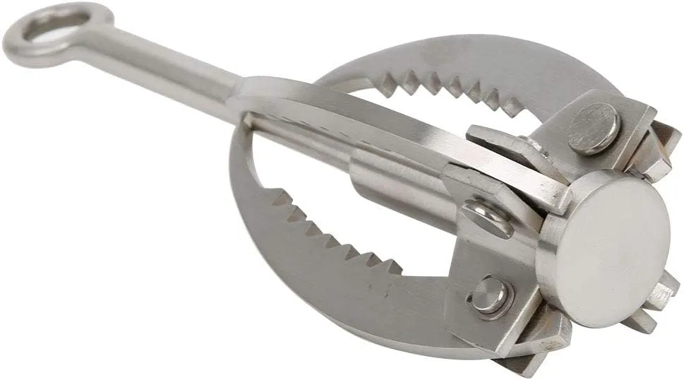Stainless Steel 4-Claw Grappling Hook - Folding Rock Climbing Tool for Outdoor Adventures and Survival