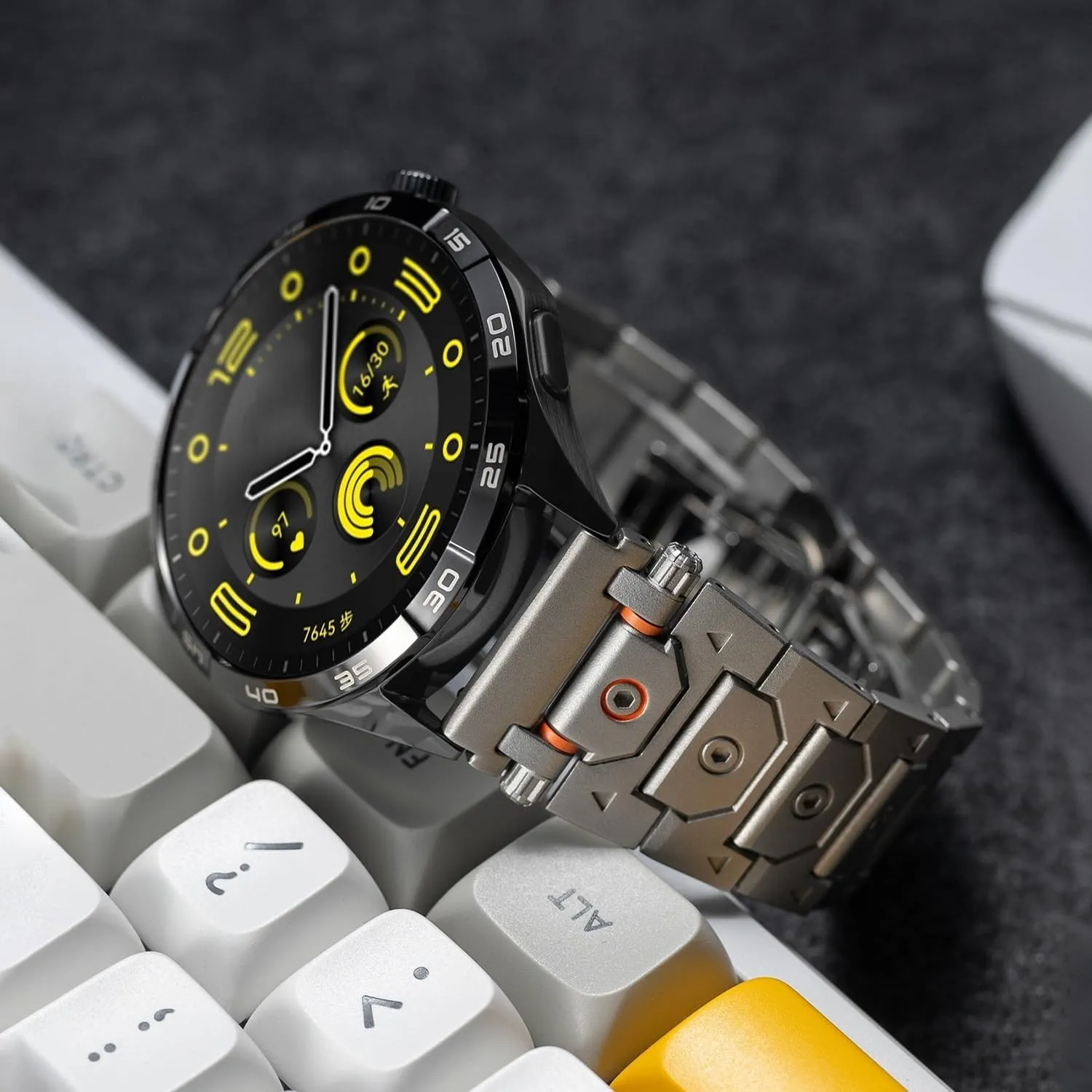 Stainless Steel Band For Huawei Watch GT 5 4 5pro 46mm Metal Wristband For Samsung Galaxy 7 6 5 4 40 44mm Replace Bracelet