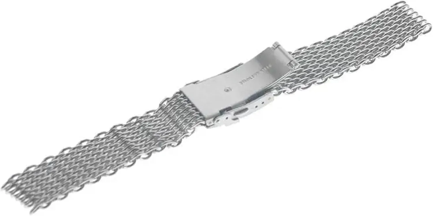 Stainless Steel Braided Watchband Mesh Strap 18 20 22 24mm Metal Quick Release Men Women Universal Band