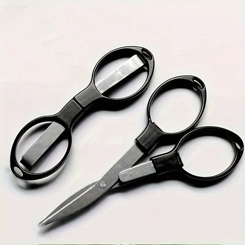 Stainless Steel Folding Scissors – Rust-Proof, Multi-Purpose Tool (1 pc.)