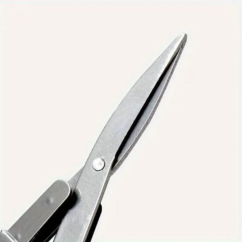 Stainless Steel Folding Scissors – Rust-Proof, Multi-Purpose Tool (1 pc.)