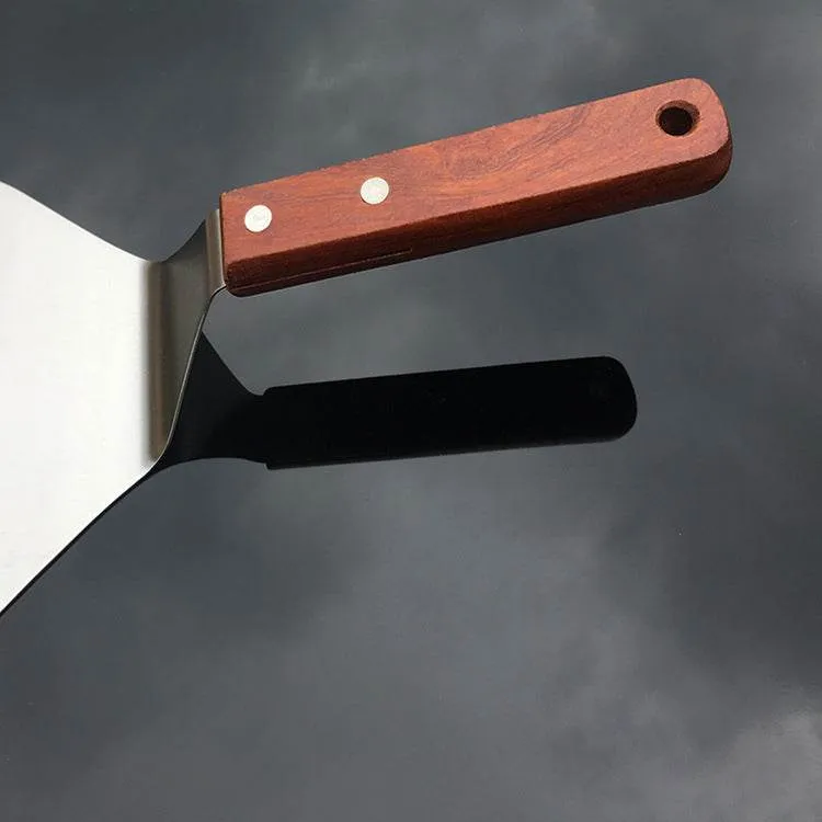 Stainless steel transfer shovel
