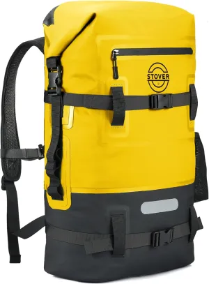 STOVER 5/10/25/30/40/55L Waterproof Backpack- Floating Dry Bag for Kayaking, Travel, Beach, Hiking, & Camping, Men/Women
