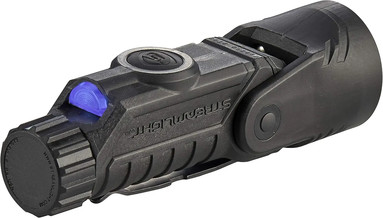 Streamlight 88903 Vantage 180 X Helmet Mounted and Right Angle Firefighter Flashlight with Helmet Bracket, Black