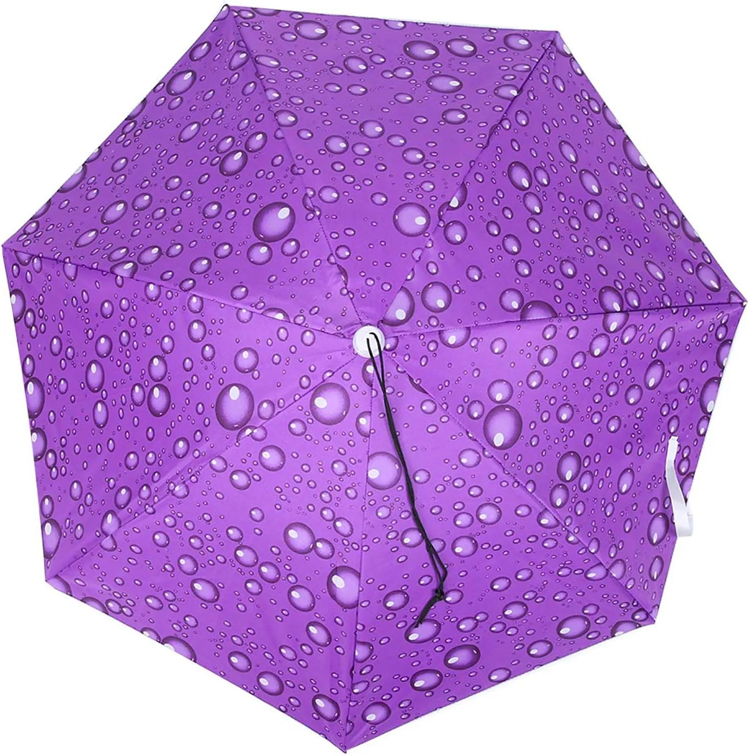 Sunscreen Windproof Head Mounted Umbrella, 77cm Top Folding Hat Umbrella Adjustable Multifunction Fishing Umbrella Cap Elastic Fishing Sunhat