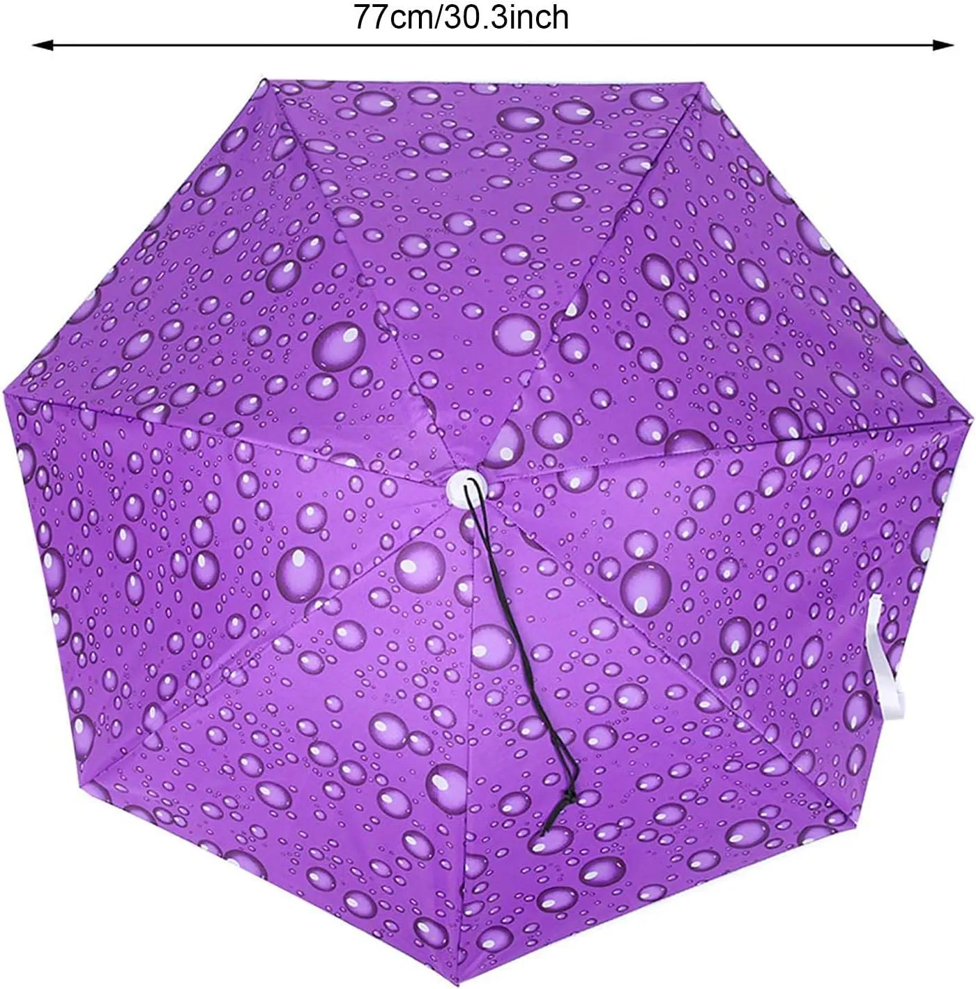 Sunscreen Windproof Head Mounted Umbrella, 77cm Top Folding Hat Umbrella Adjustable Multifunction Fishing Umbrella Cap Elastic Fishing Sunhat