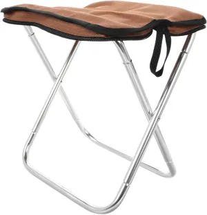 SUPVOX Folding Stool Portable Folding Camping Stool for Gardening Tool Kit and Picnic