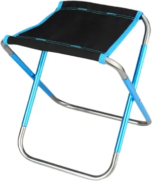 SUPVOX Lightweight Portable Folding Stool Beach Chair Foot Rest Ideal for Camping Outdoor Activities