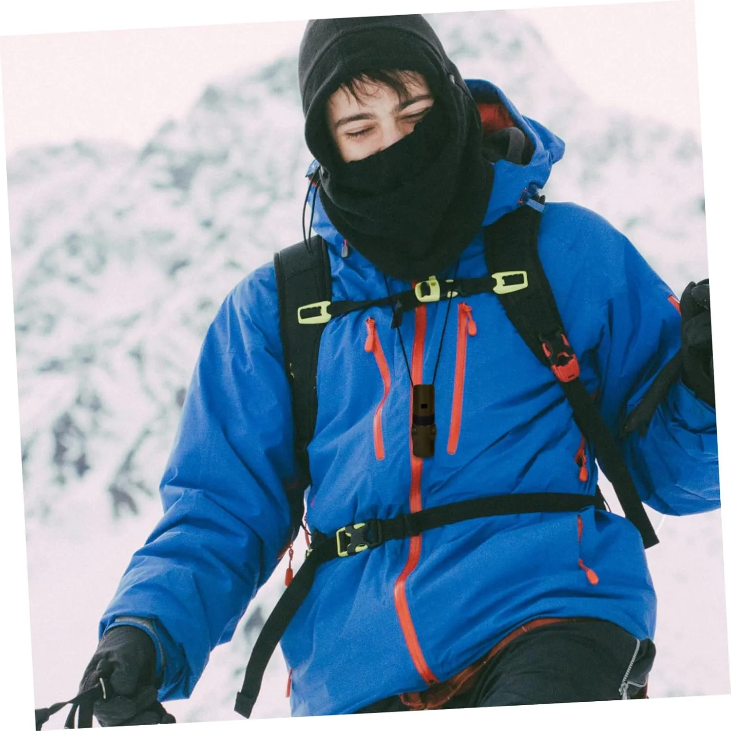 SUPVOX Multifunctional Whistle Fire Lighters Whistle Hiking Survival Mirror Rechargeable Whistle Whistles