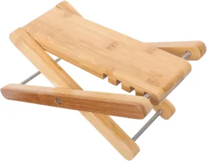 SUPVOX Practical Adjustable Foot Stool for Pedicure and Nail Art Convenient Folding Design Durable Guitar Foot Pedal Support for Home and Salon Use