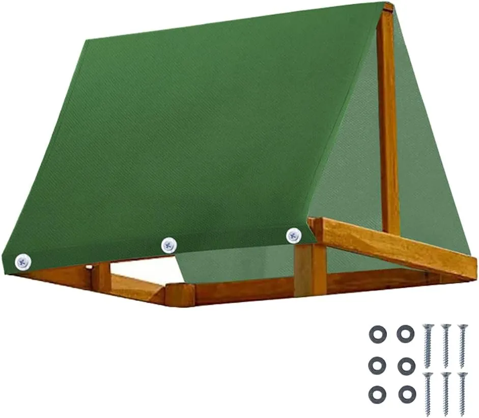 Swing Set Replacement Tarp Kids Playground Roof Canopy Waterproof Outdoor Replacement Sunshade Cover Backyard Playset Canopy Replacement Trap