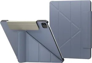 SWITCHEASY Origami iPad Case for 2024-2025 iPad Air 11 (M2/M3)/ iPad Pro 11" 2022-2018 & Air 10.9" 2022-2020 with Multi-Angle Stand - Alaskan Blue