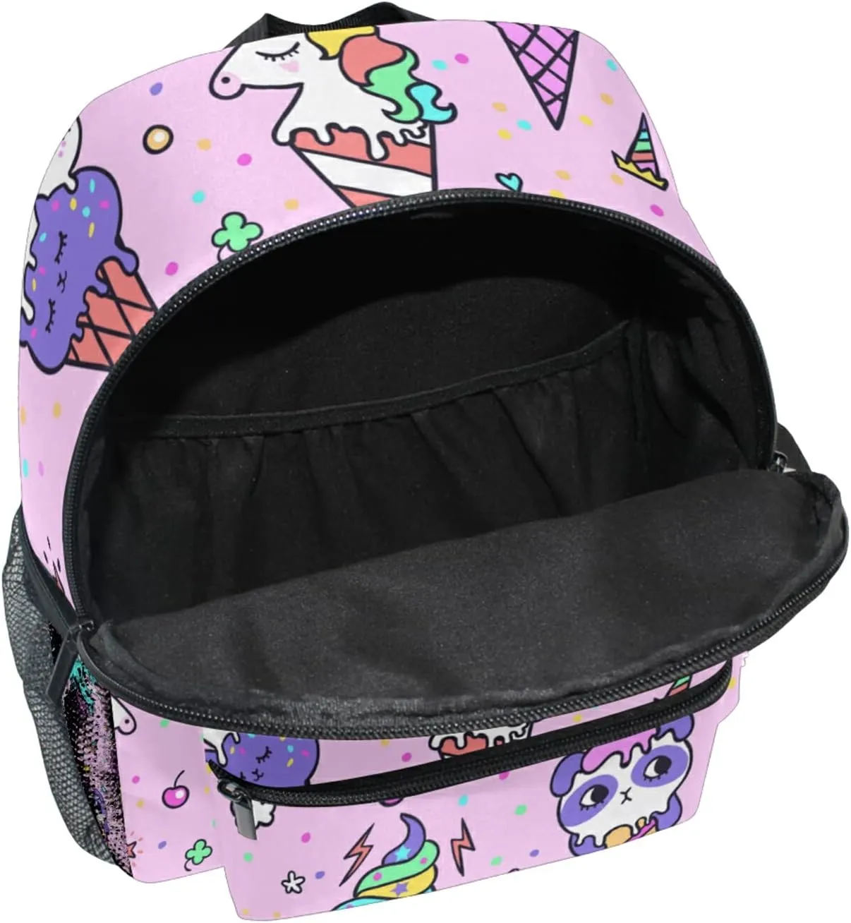 Tarity Custom Unicorn Kids Toddler Backpack for Girls School Bag Cute Travel Backpack Bookbag for Preschool Kindergarten