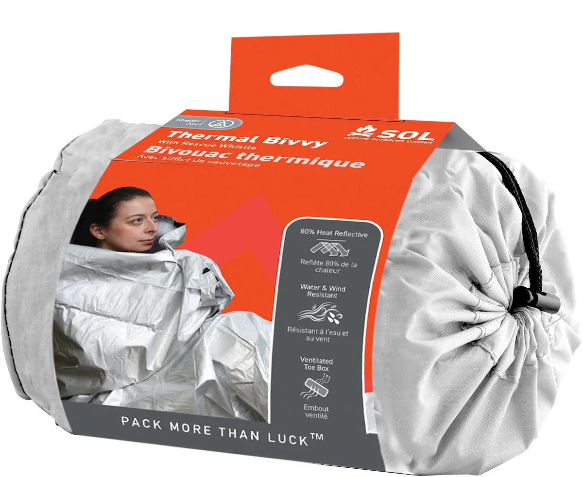 Thermal Bivvy with Rescue Whistle