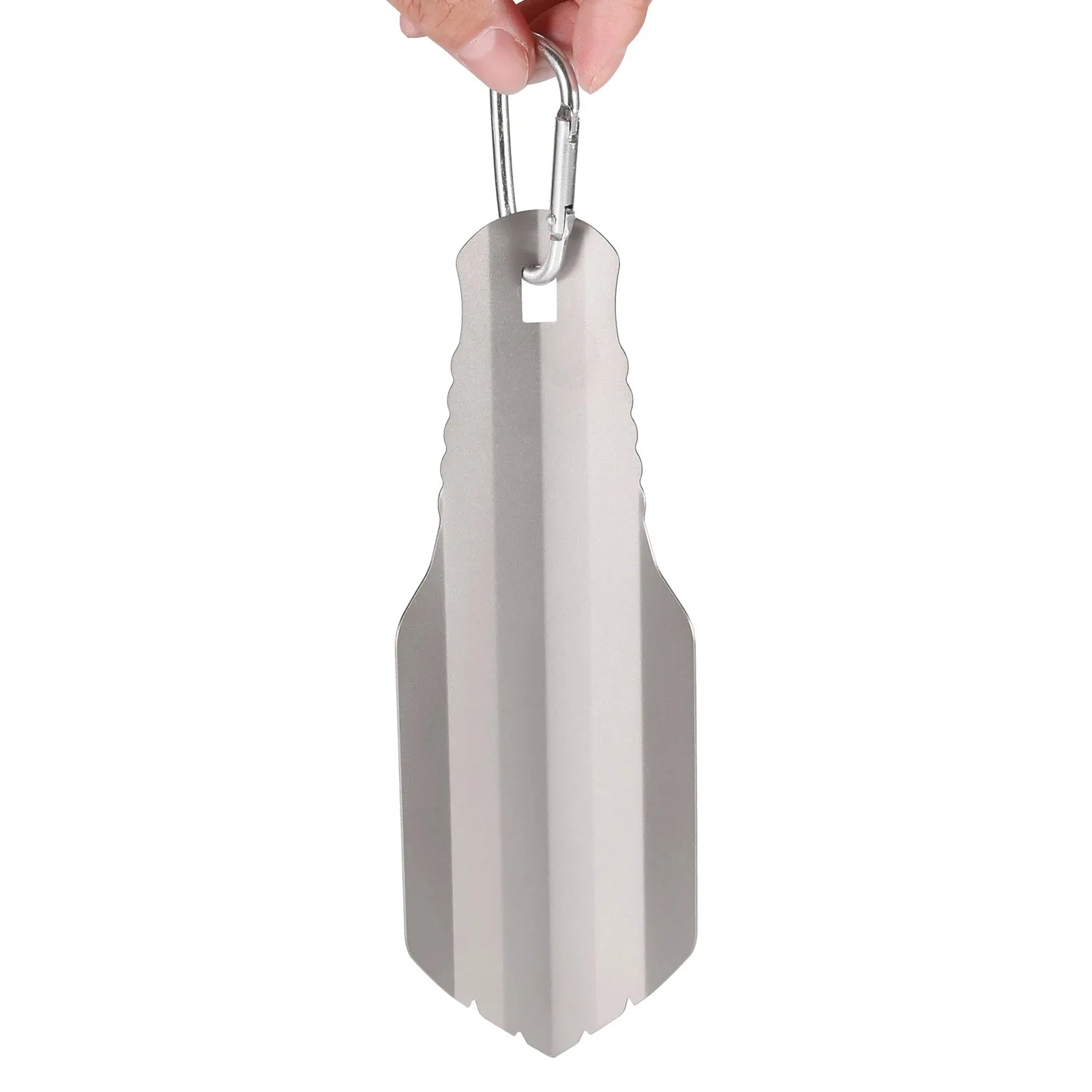 Titanium Camping and Garden Hand Shovel - Outdoor Multi-Activity Tool