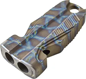 Titanium Emergency Survival Whistle with Necklace, Safety Whistle Loud Up to 120 Decibels for Emergency Survival, Life Saving, Camping, Hiking, Hunting and Pet Training