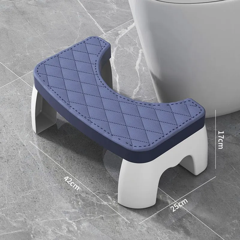 Toilet Squat Stool Removable Non-slip Toilet Seat Stool Portable Squat Stool Home Adult Bathroom Accessories