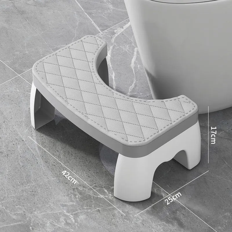 Toilet Squat Stool Removable Non-slip Toilet Seat Stool Portable Squat Stool Home Adult Bathroom Accessories