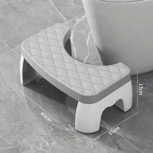 Toilet Squat Stool Removable Non-slip Toilet Seat Stool Portable Squat Stool Home Adult Bathroom Accessories
