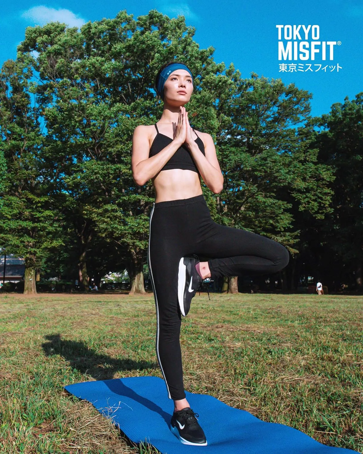 Tokyo Misfit - Japanese Headbands for Men & Women, Sweat Band, Workout, Yoga, Fashion, Running, Sports, Basketball, Bandana