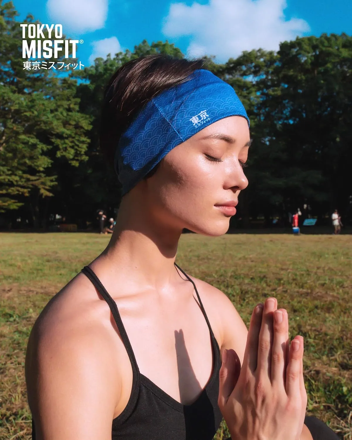Tokyo Misfit - Japanese Headbands for Men & Women, Sweat Band, Workout, Yoga, Fashion, Running, Sports, Basketball, Bandana