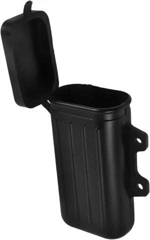 Tool Box Side Folding Toolbox Organizers Holder Mounting Screwdriver Motorcycle Repair Storage Tool Bin Tool Case Black Abs Plastic