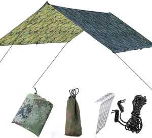 Topyond Waterproof Shade Sail Sun Canopy,Extra Heavy Duty Outdoor Tent Tarp,UV Protection Canopy,Sun Shelter for Garden Camping,Shade Sail for Outdoor Activities