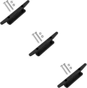 Toyvian Boat Cleat Heavy Duty Metal Rope Cleat for Kayak Dock Durable and Sturdy Design for Outdoor Use and DIY