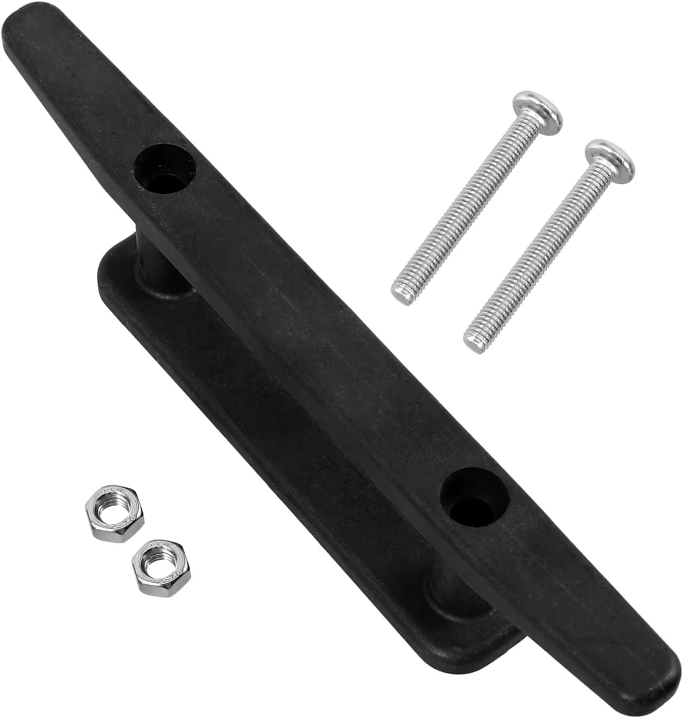 Toyvian Boat Cleat Heavy Duty Metal Rope Cleat for Kayak Dock Durable and Sturdy Design for Outdoor Use and DIY
