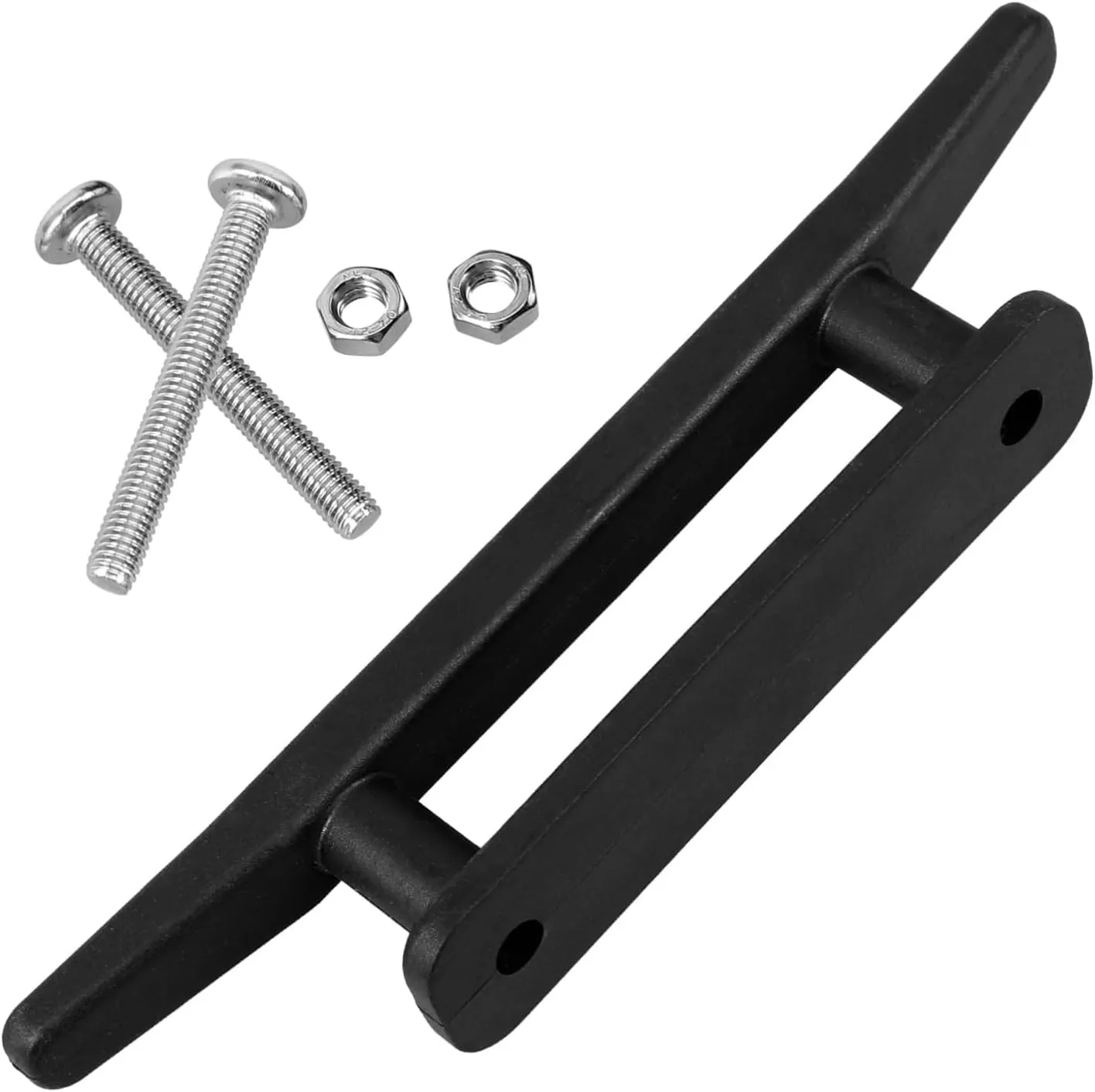 Toyvian Boat Cleat Heavy Duty Metal Rope Cleat for Kayak Dock Durable and Sturdy Design for Outdoor Use and DIY