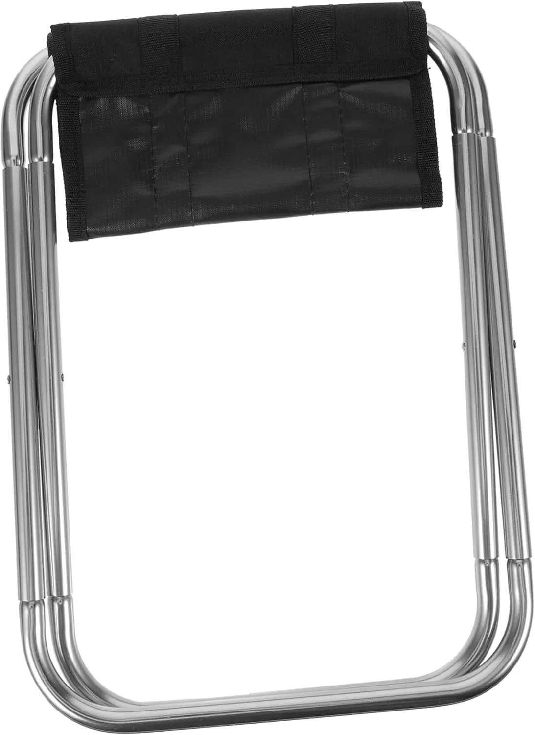 Toyvian Portable Folding Stool Lightweight Garden Stool for Outdoor Activities Compact Camping Chair for Fishing Hiking BBQ and Travel Space Saving Design with Storage Bag
