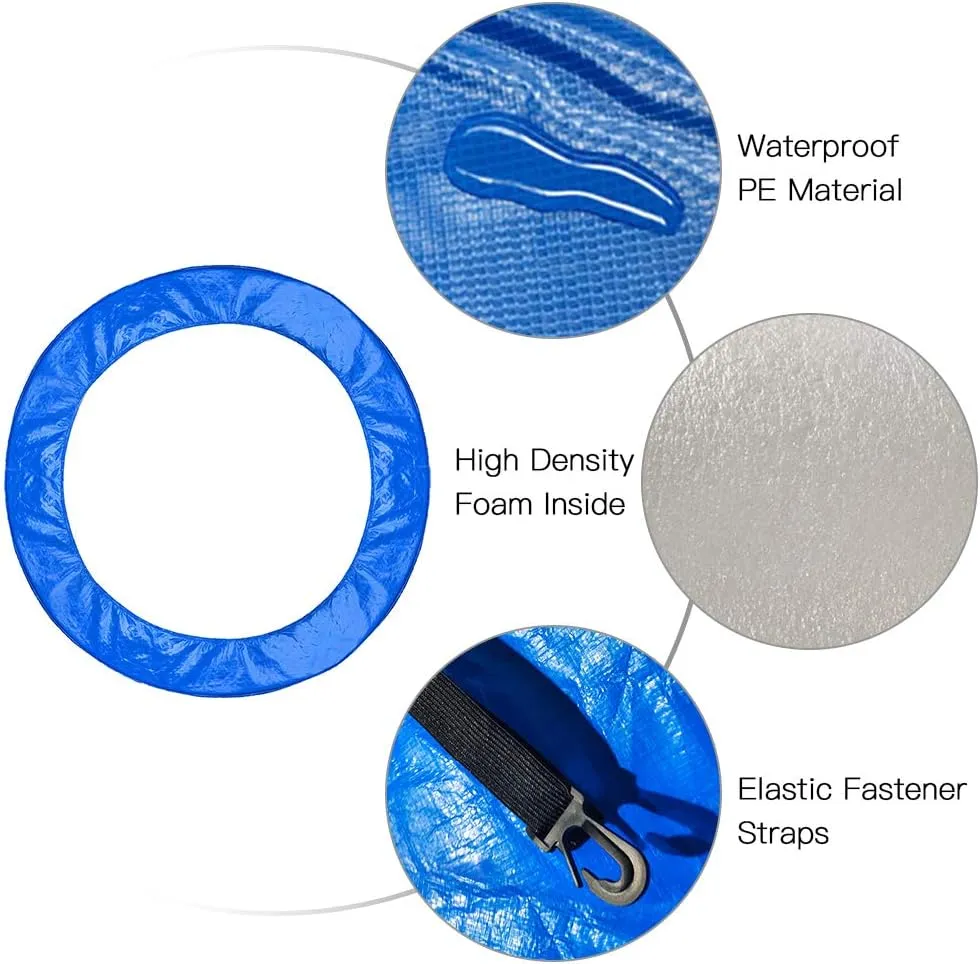 Trampoline Accessories Replacement Trampoline Pad Protection Cover Trampoline Edge Cover Universal Spring Cover Padding, Replacement Trampoline Surround Pad for Trampoline, Tear Resistant