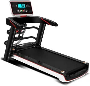 Treadmills, Foldable Electric Running Machines, Treadmills for Home, Multi-Function Treadmills, Electric Motorized Treadmill with Device Holder, Shock