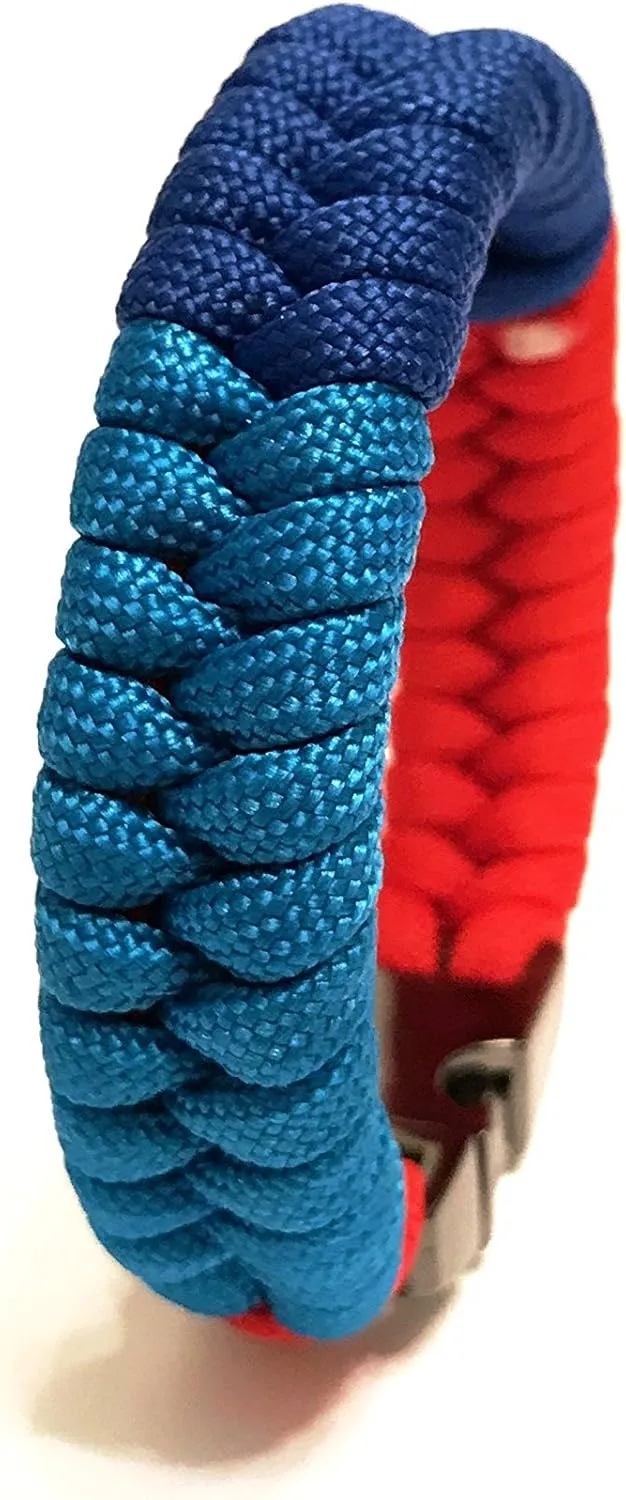 Tru550 M Series Performance Paracord Bracelet with Stainless Steel Buckle