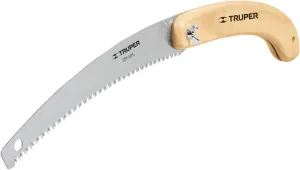 Truper 33176 12-Inch Portable Folding Pruning Saw, Wood Handle