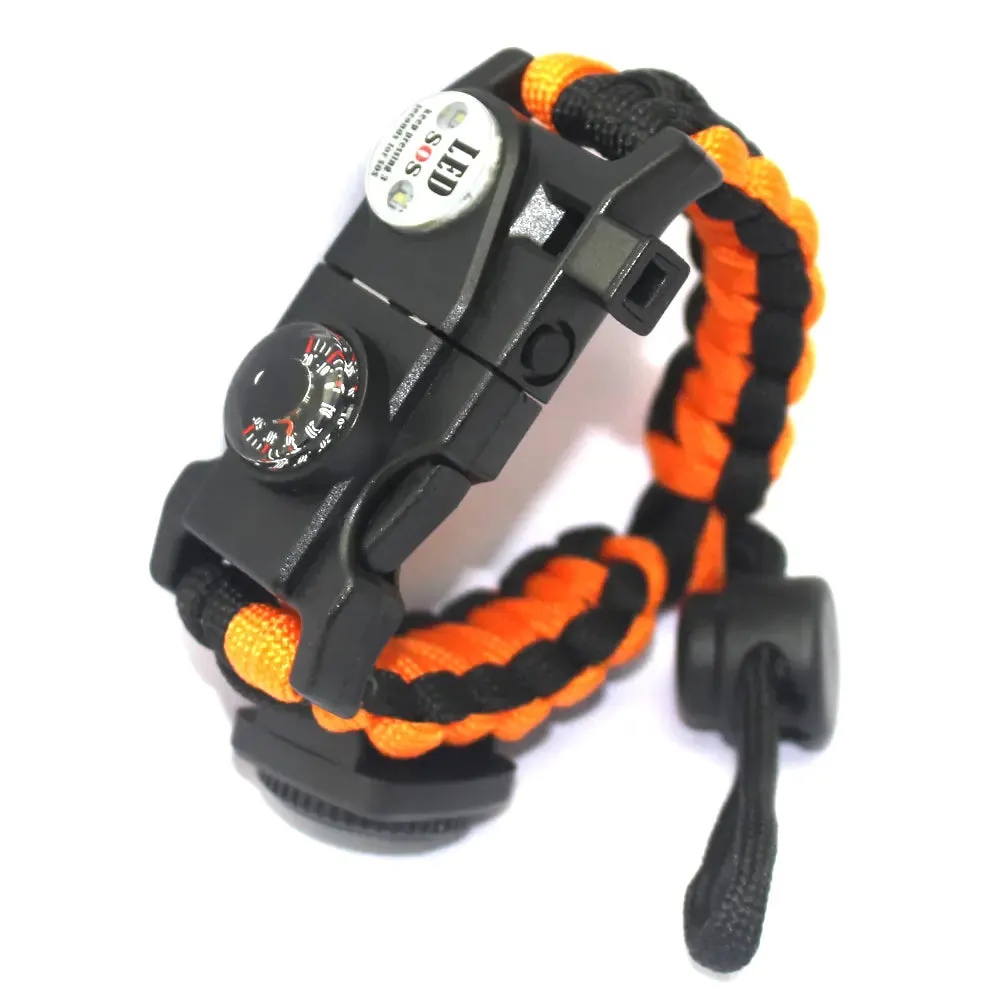 Trustworthy transactions Easy to install Paracord Survival Outdoor Bracelet