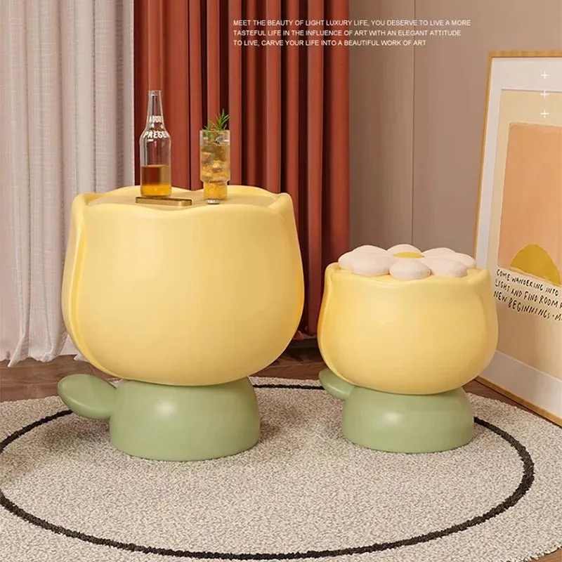 Tulip Pink Multipurpose Coffee Table