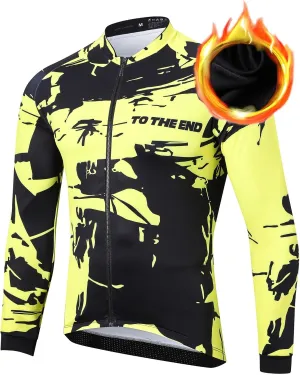 UGLY FROG 2025 Winter Fleece Long Sleeve Cycling Jersey Bicycle Coat