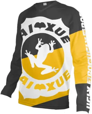 UGLY FROG Mens Downhill Jersey Rage Winter Fleece Cold Wear Cycling Top Cycle Long Sleeve Motocross Mountain Bike Shirt